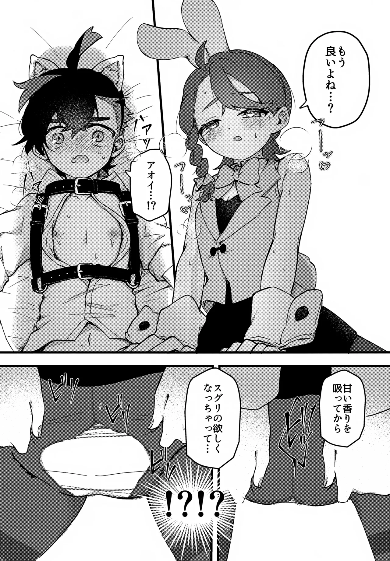 夢の中のウサギにはご用心! ~出られない部屋でコスプレえっちする話~ - page11
