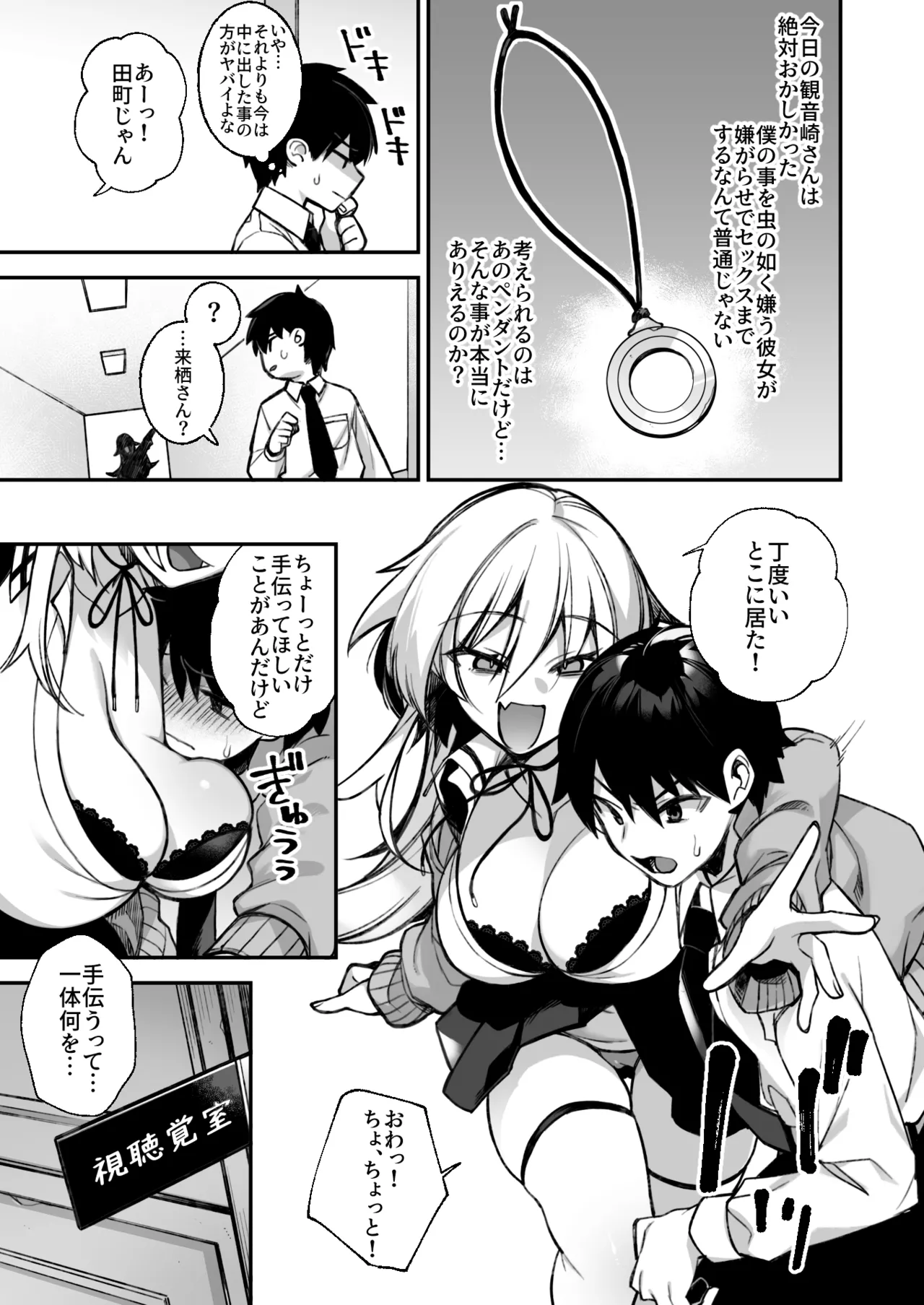 犯され催眠 男子1人しかいない学園で性格最悪のイジメっこに犯されまくる総集編 - page30