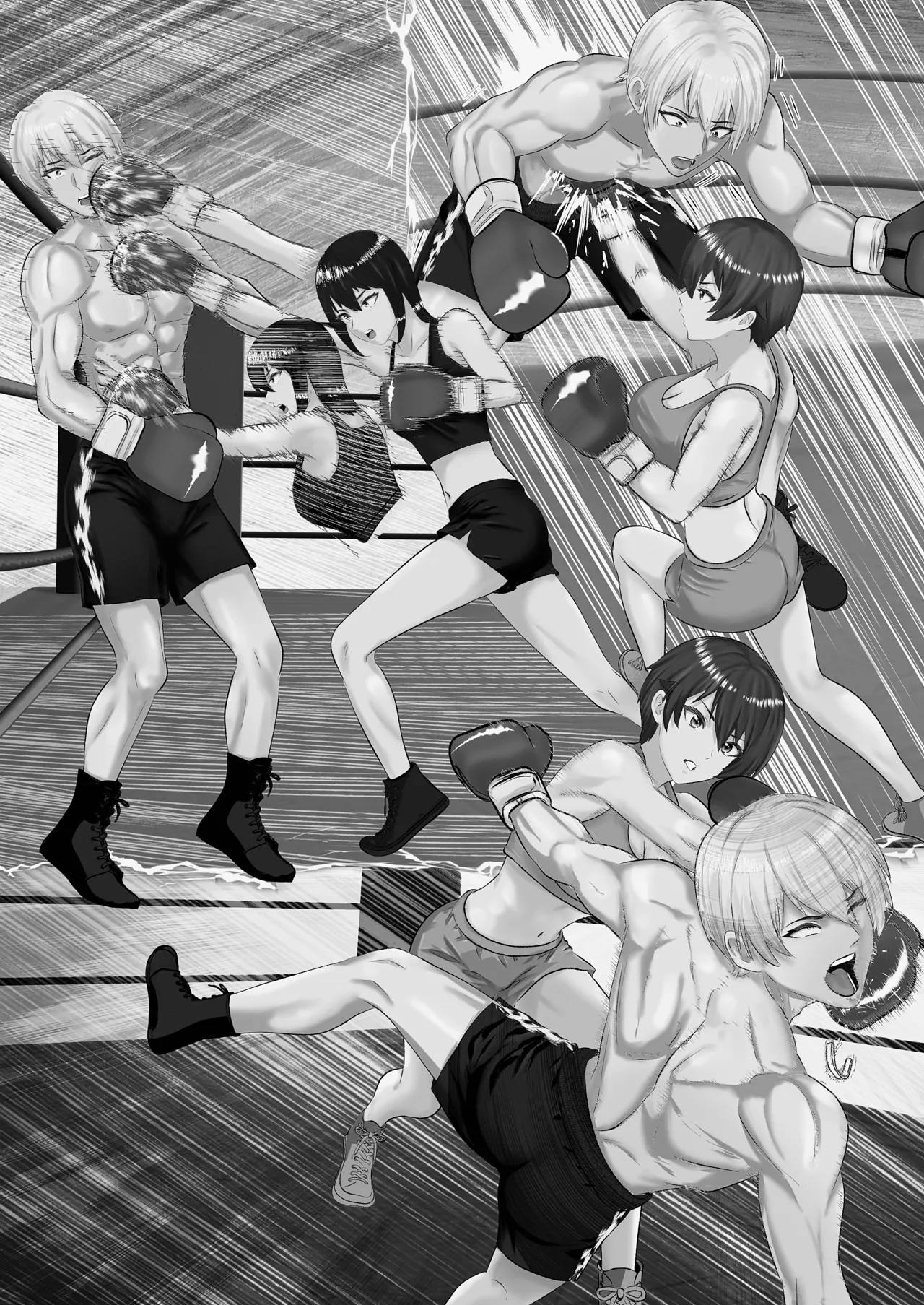 ジム期待の若手男子プロボクサーが女子高生姉妹に完敗するまで - page2
