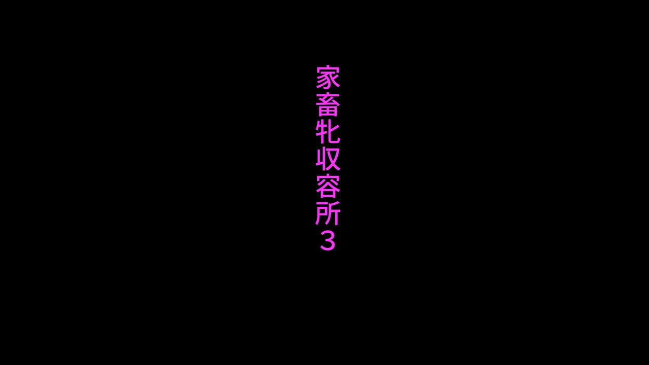 家畜牝収容所3
