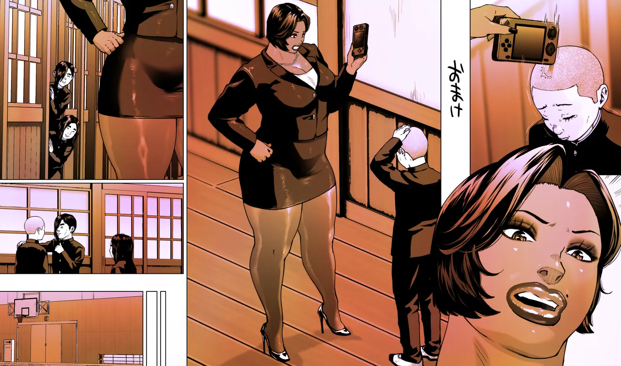 尻壺女教師涼子 見開き番外編2 - page9