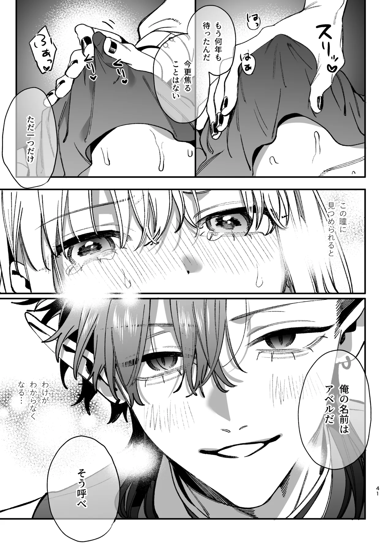 ずたぼろ白魔術師、天然魔王さまの愛玩ペットに堕ちる - page42