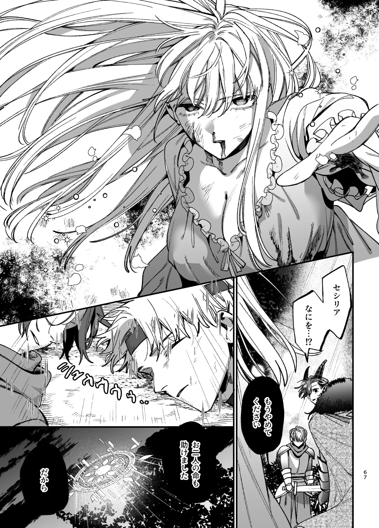 ずたぼろ白魔術師、天然魔王さまの愛玩ペットに堕ちる - page68