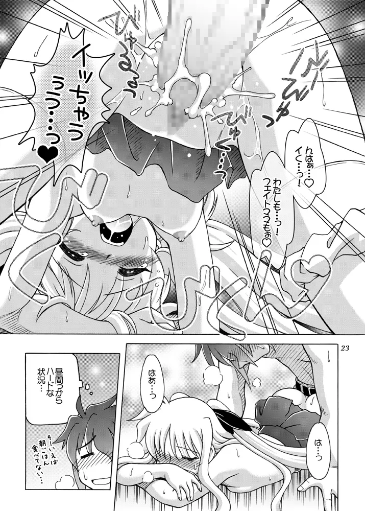 こっちむいて フェイトさん - page22