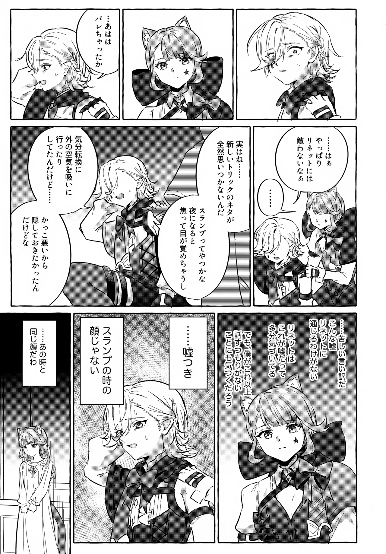 囚われの微熱と、幻光のトリック - page38