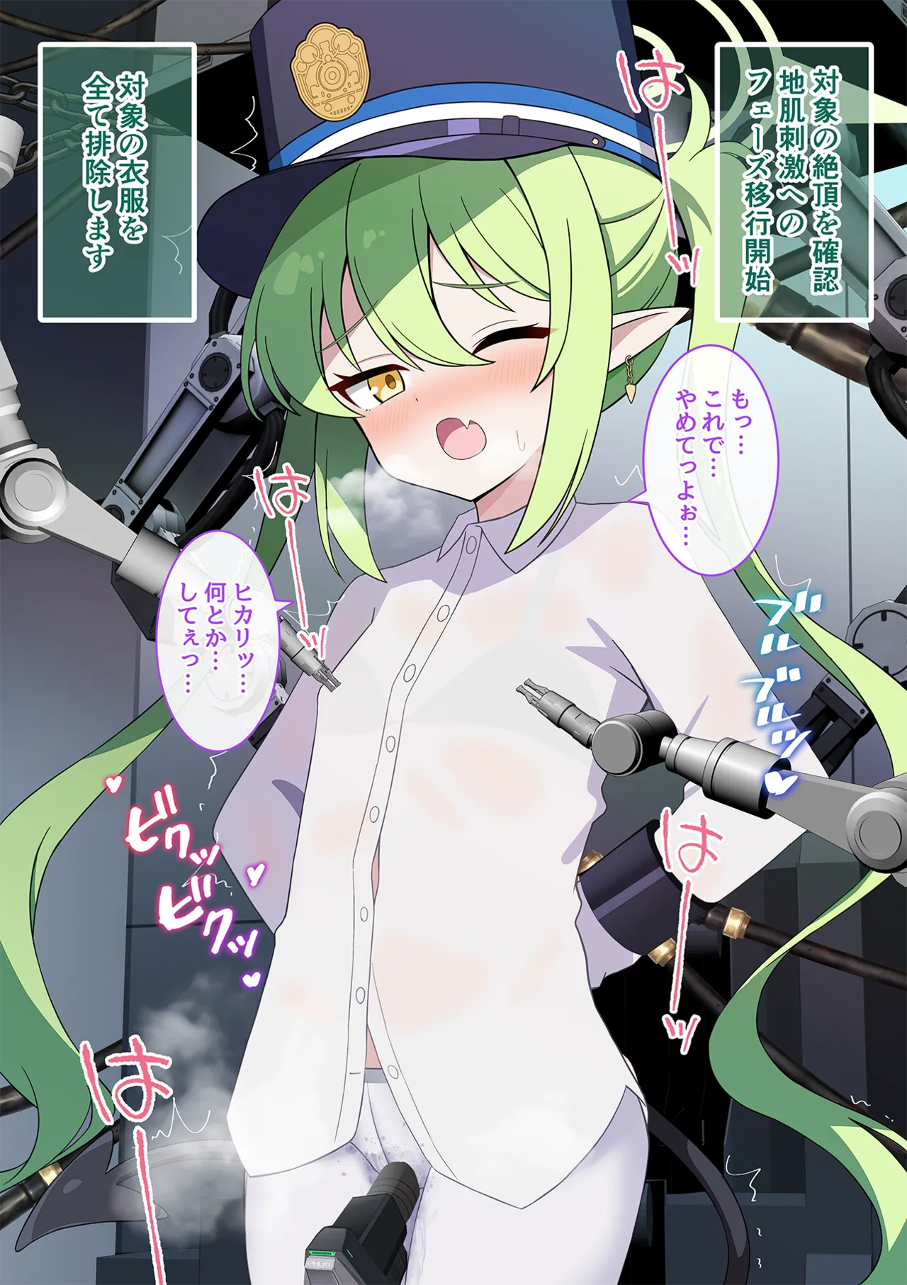 連続絶頂！ハイラ淫ダー～絶頂トレイン発車～ - page12