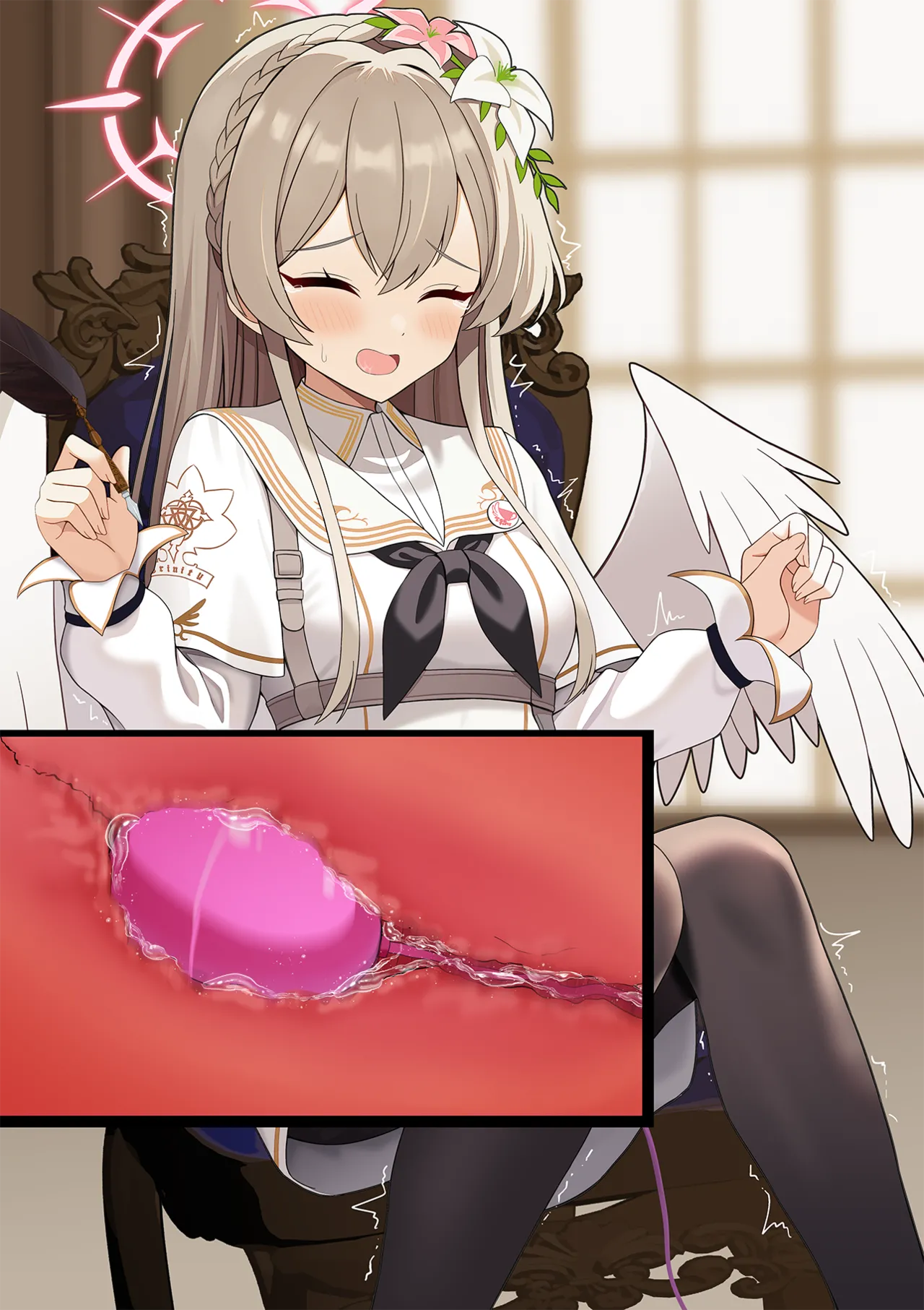 連続絶頂！淫ティーパーティー！～肉道具とロールケーキを添えて～ - page317