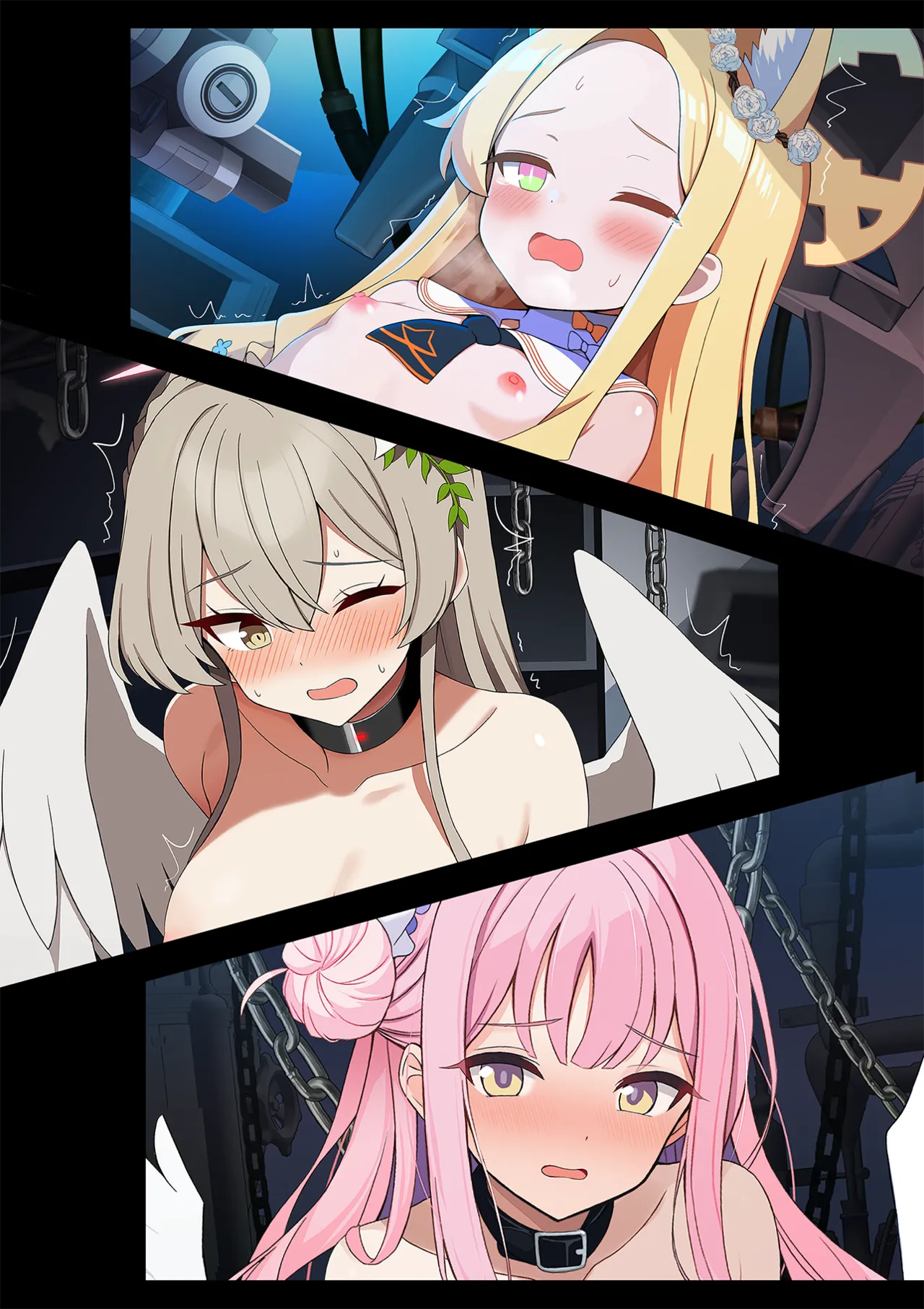 連続絶頂！淫ティーパーティー！～肉道具とロールケーキを添えて～ - page517