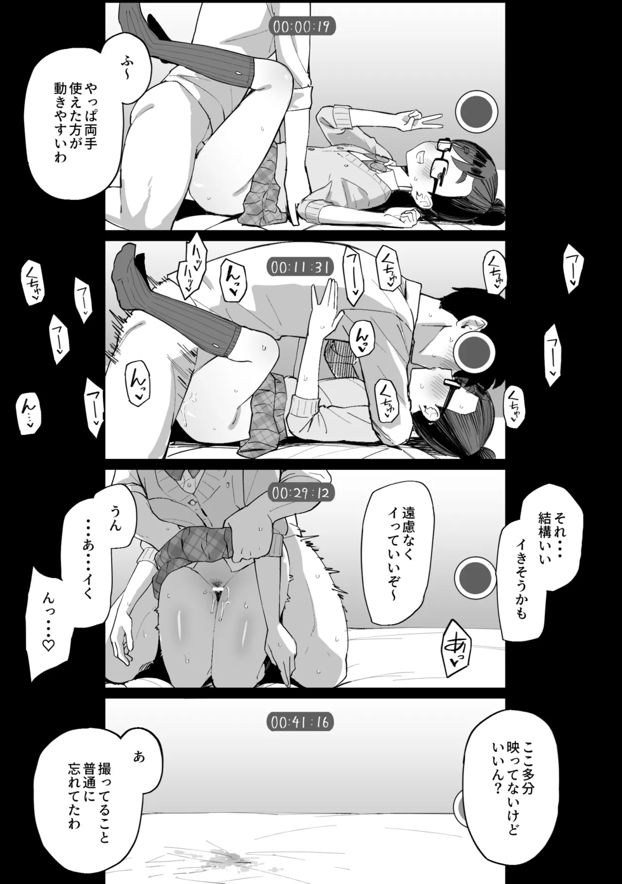 オタク女友達とハメ撮りするだけ - page2