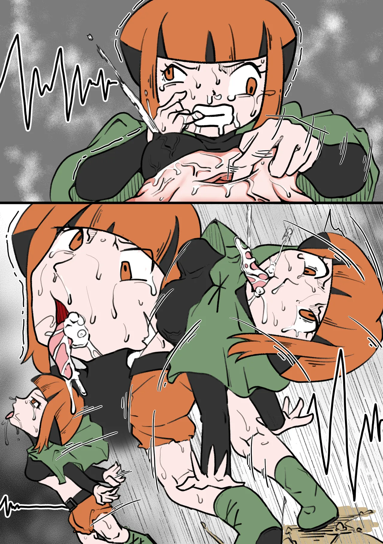 ナタネさんへそ責め苗床 - page5