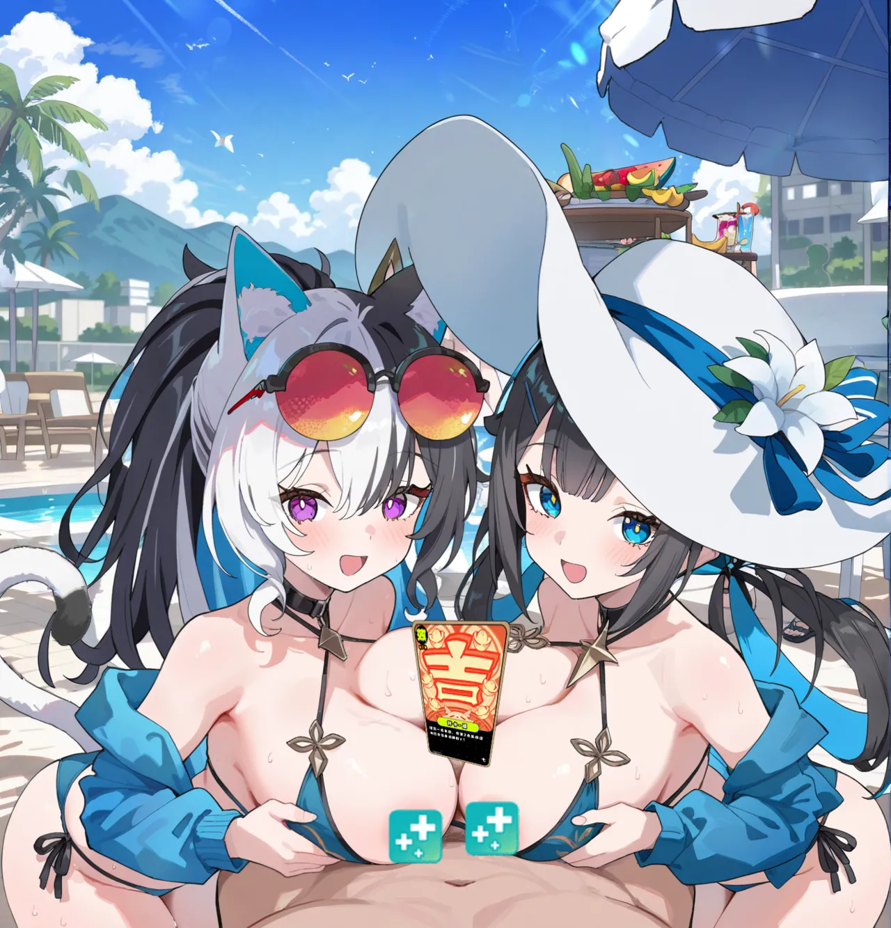 【吉星派对】【AstralParty】南希露X姬梦朝 （泳装❤） - page6