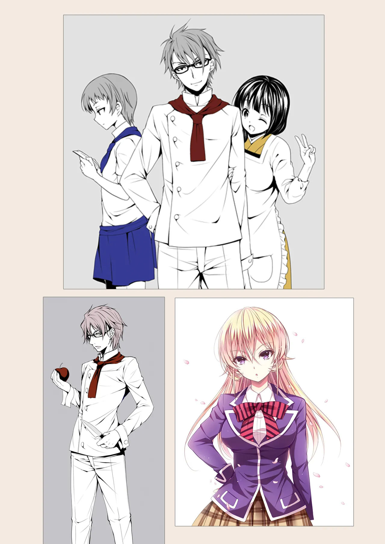 食戟のソーマ総集編2 CHOCOLATE COLLECTION - page54