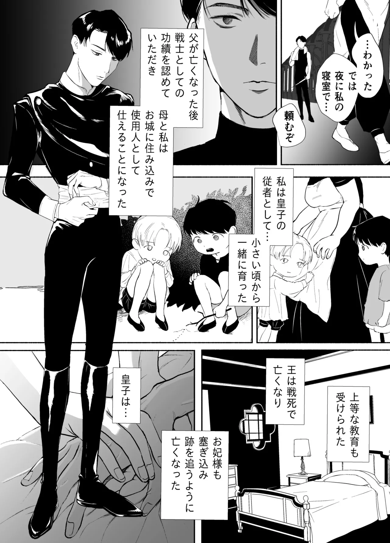 孤独な皇子は執着従者の飼い犬 - page3