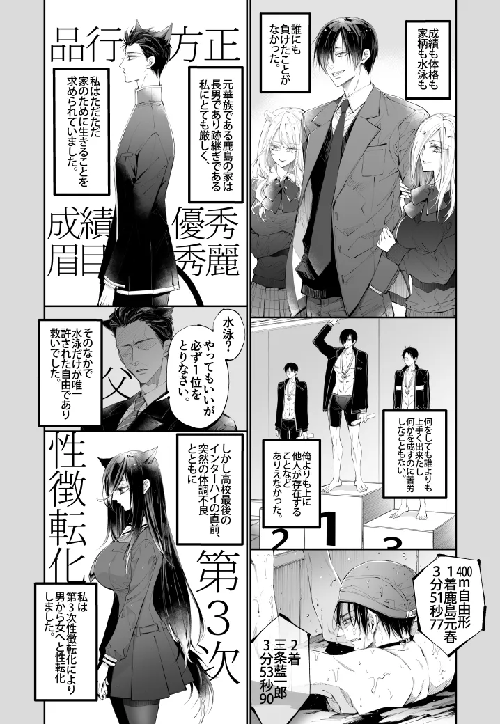 ターシャリトランスストレンジ*人生負け知らずの俺が唯一勝てなかった相手と10年後に再会して見合い(1ヵ月同棲)する話 - page5