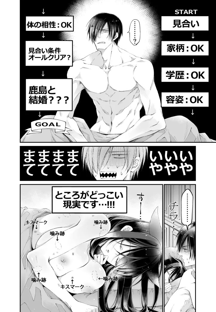 ターシャリトランスストレンジ*人生負け知らずの俺が唯一勝てなかった相手と10年後に再会して見合い(1ヵ月同棲)する話 - page57