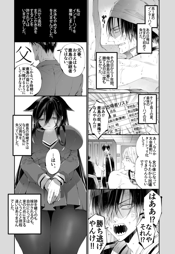 ターシャリトランスストレンジ*人生負け知らずの俺が唯一勝てなかった相手と10年後に再会して見合い(1ヵ月同棲)する話 - page6