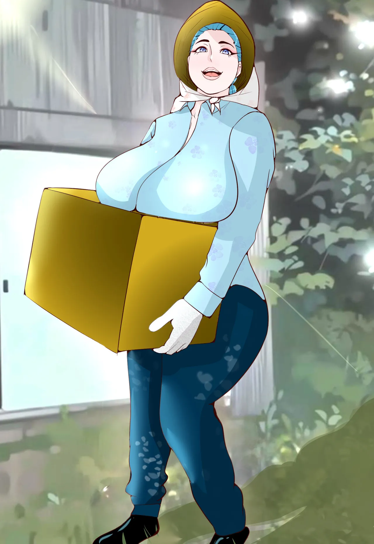 郷愁 僕主観母目線 田舎のおかんが不良にハメられて同人AVに出演した話 - page122