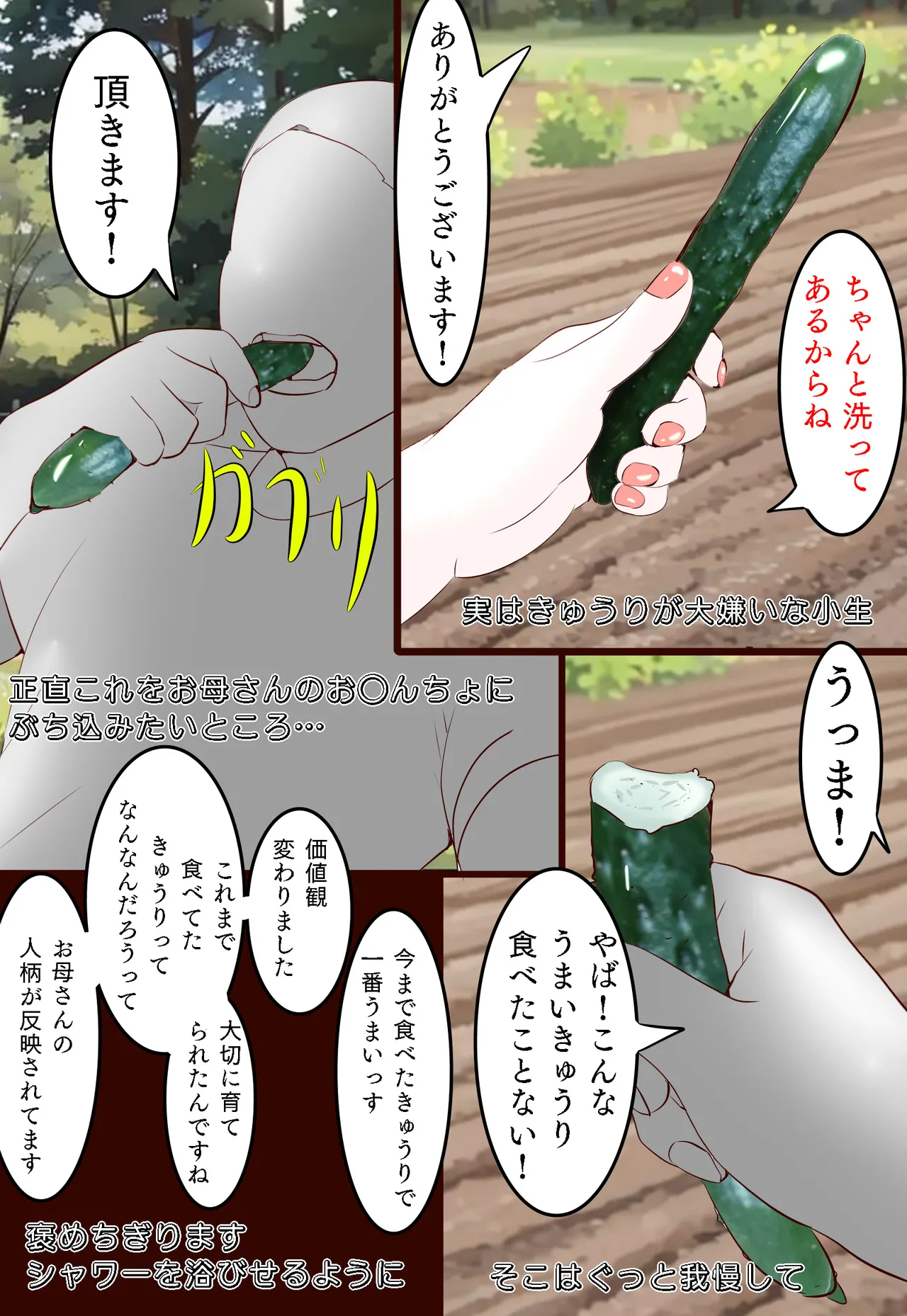 郷愁 僕主観母目線 田舎のおかんが不良にハメられて同人AVに出演した話 - page24