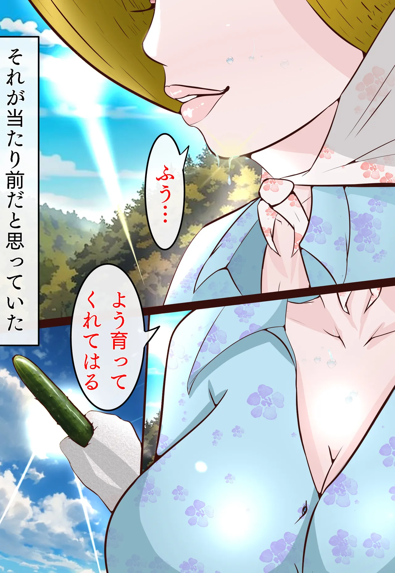 郷愁 僕主観母目線 田舎のおかんが不良にハメられて同人AVに出演した話 - page6