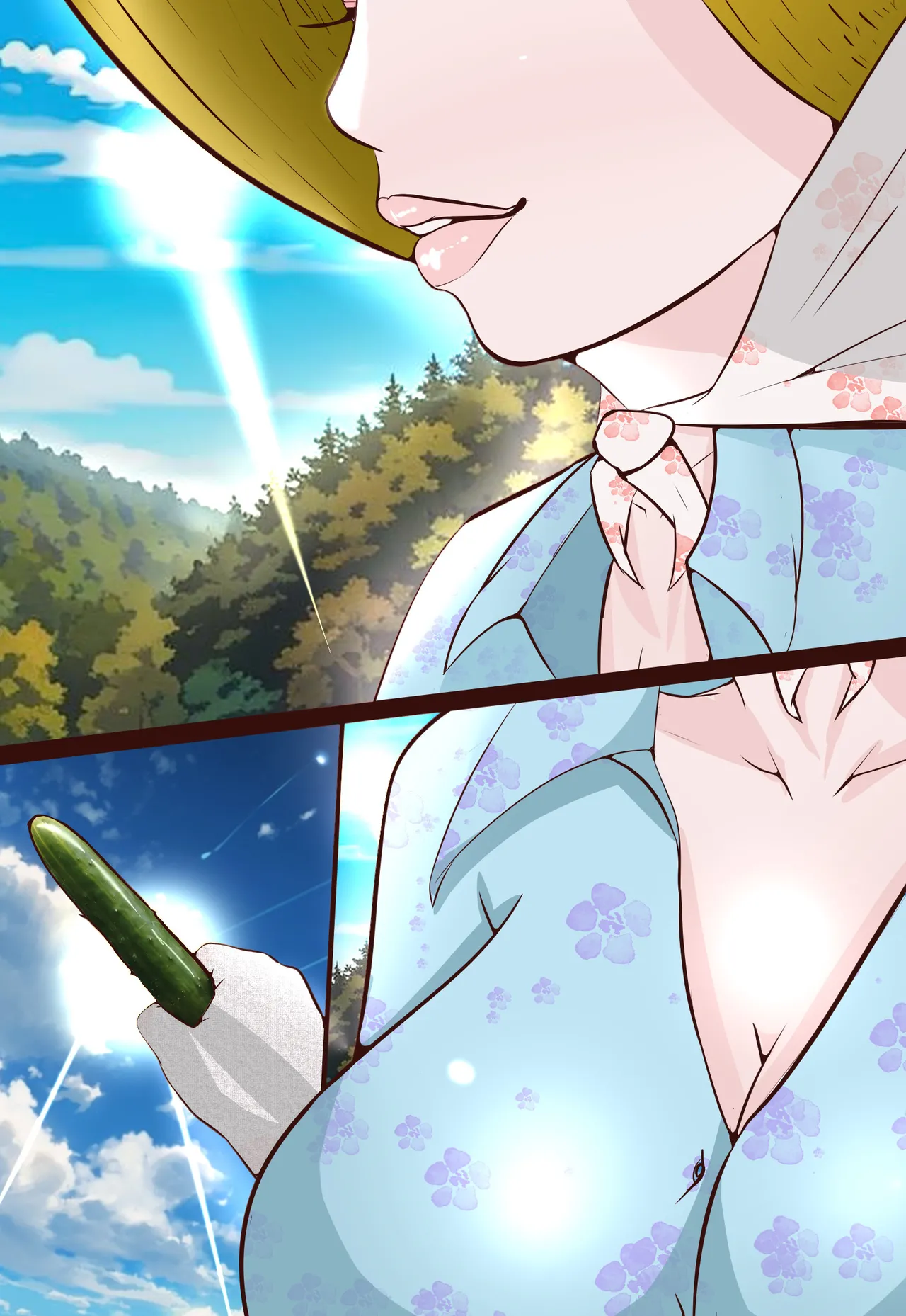 郷愁 僕主観母目線 田舎のおかんが不良にハメられて同人AVに出演した話 - page99