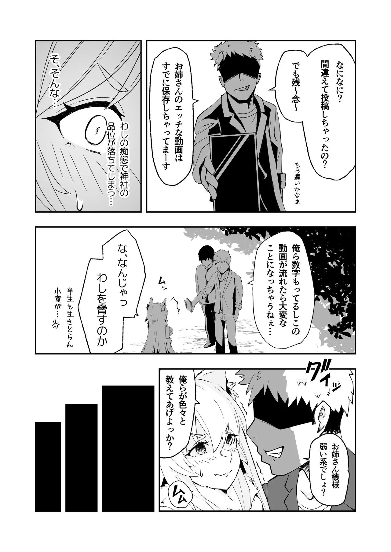 田舎のお狐様はHでちょろい - page7