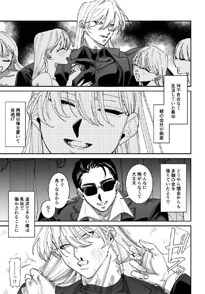 ほまれくんは逃げられない～御曹司がメス堕ちからのペット堕ちするまでの記録～ - page2