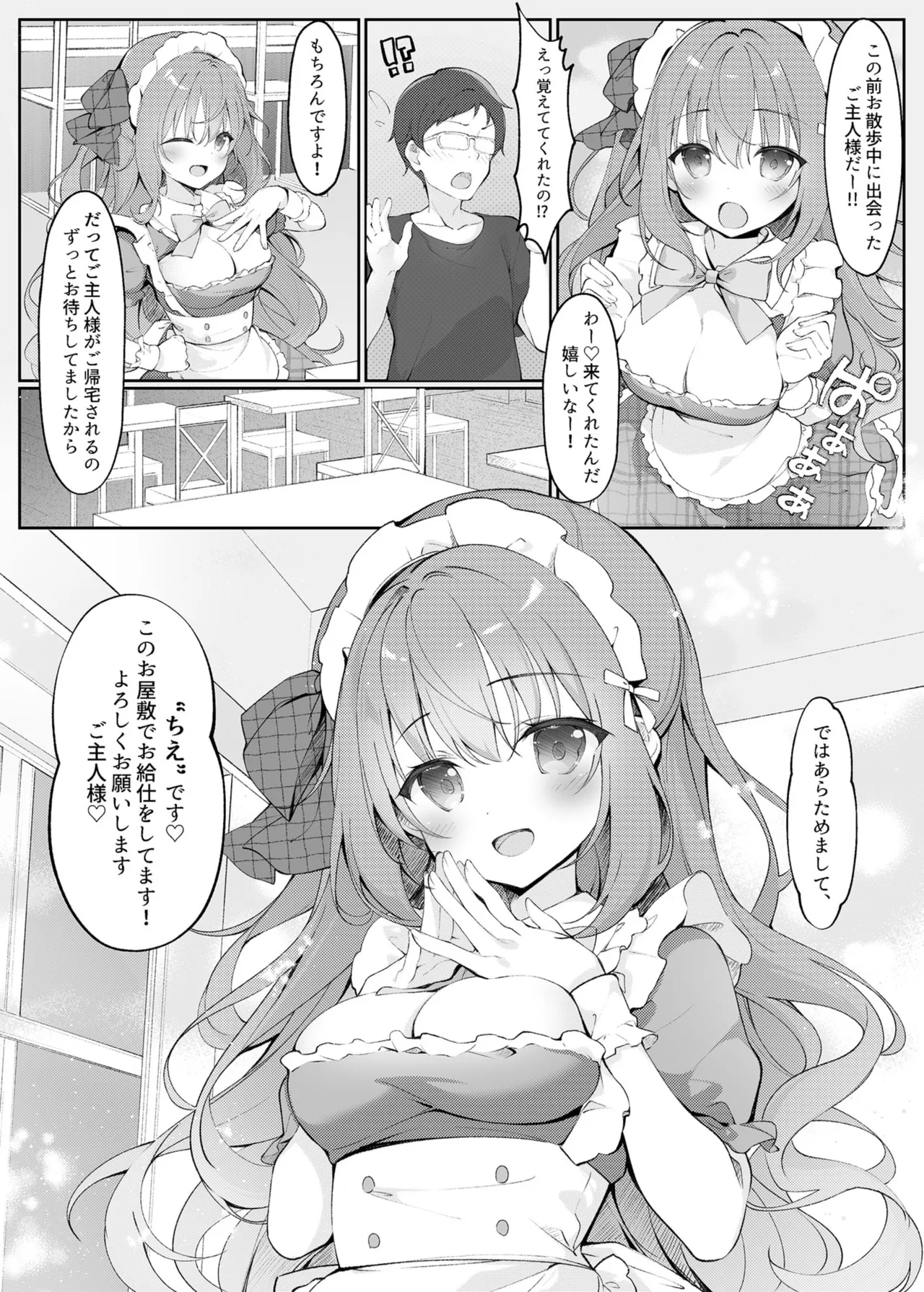 チェックちゃんの秘密のお給仕。 - page5