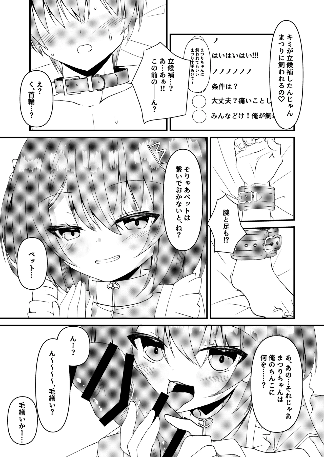 まつりす、飼います - page4