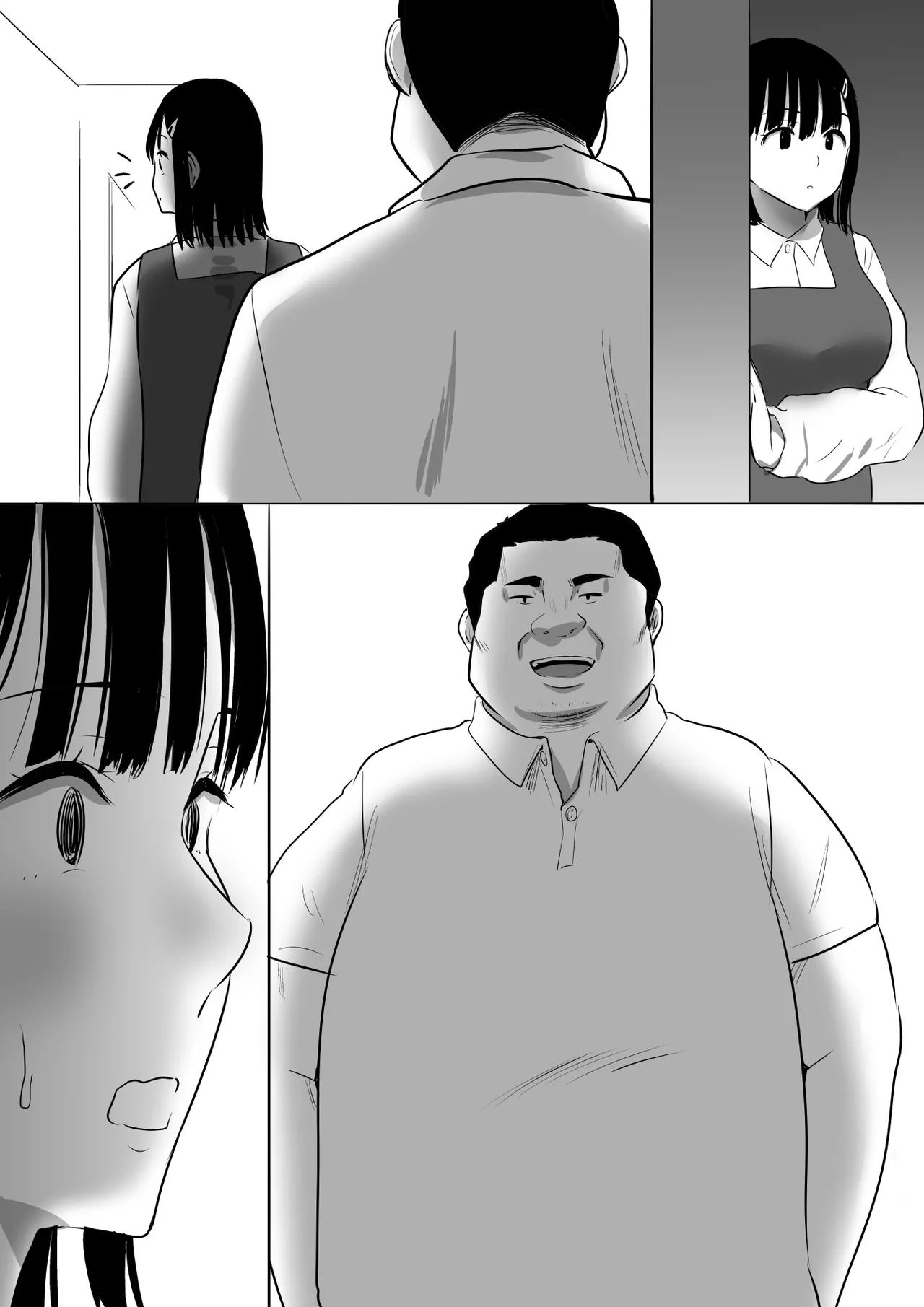 修学旅行中に密会がバレ反省部屋で生活指導に寝取られ4 - page55