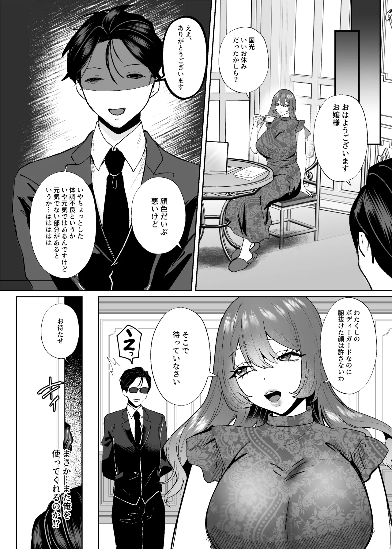 エロ下着お嬢様 ボディーガードをくう - page29