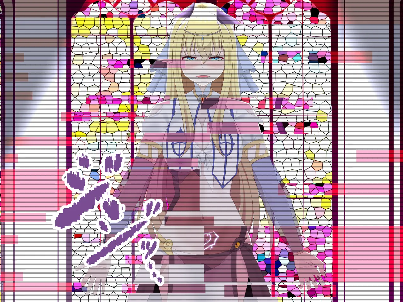 醜くも美しきこの世界を -盲目の聖女、淫魔に堕ちる - page255