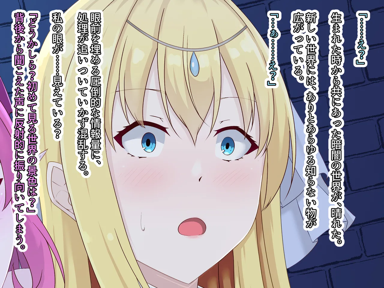 醜くも美しきこの世界を -盲目の聖女、淫魔に堕ちる - page28