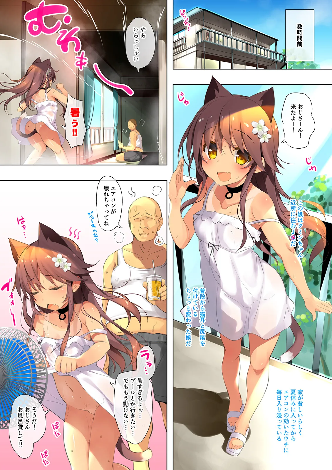 Neko Neko Note 5 エアコンが壊れた部屋で汗だくセックスする本 - page7