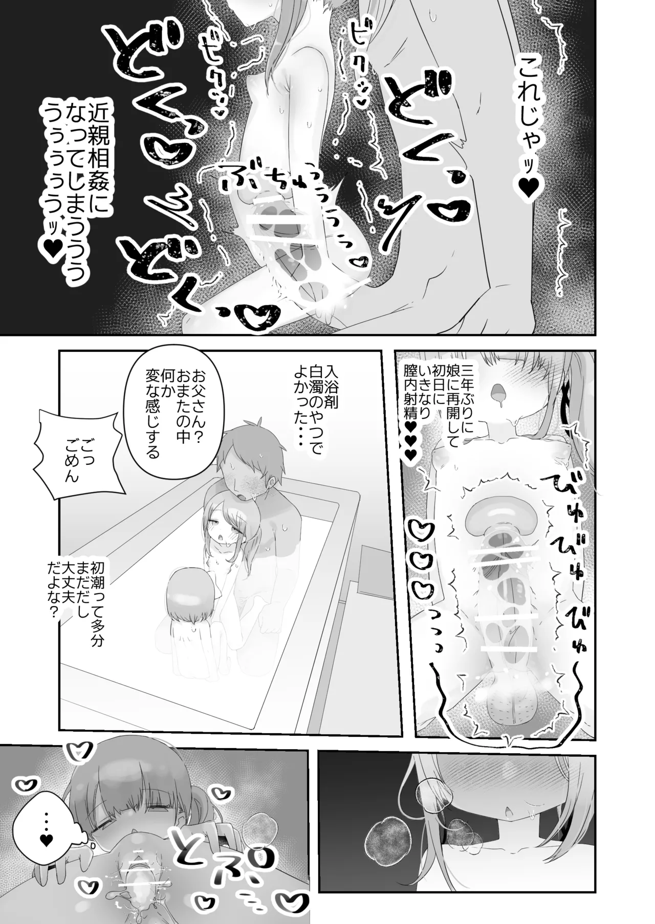 実の娘と子作り五日間。 - page6
