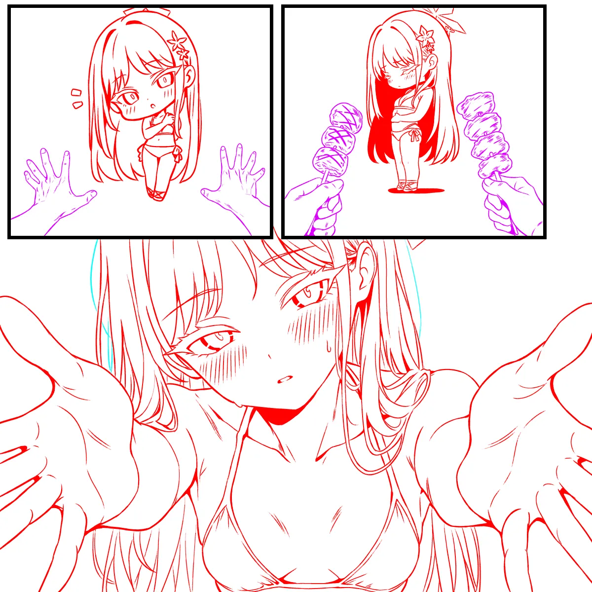 ハンドジェスチャーを躊躇しない？ナグサ - page5