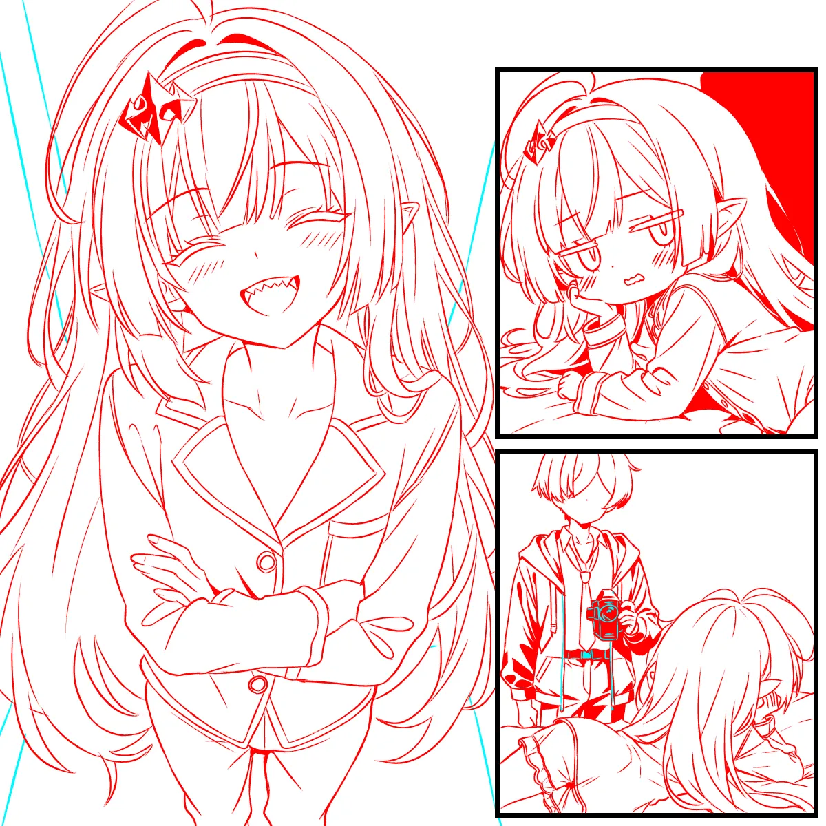 取材されたい魔王ちゃん - page4