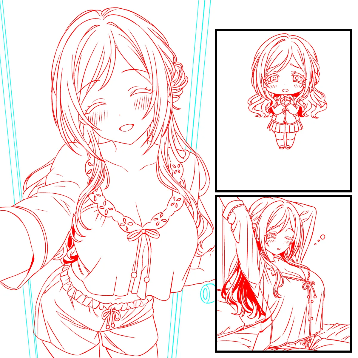 姉×アイドル×X×X＝莉波 - page3