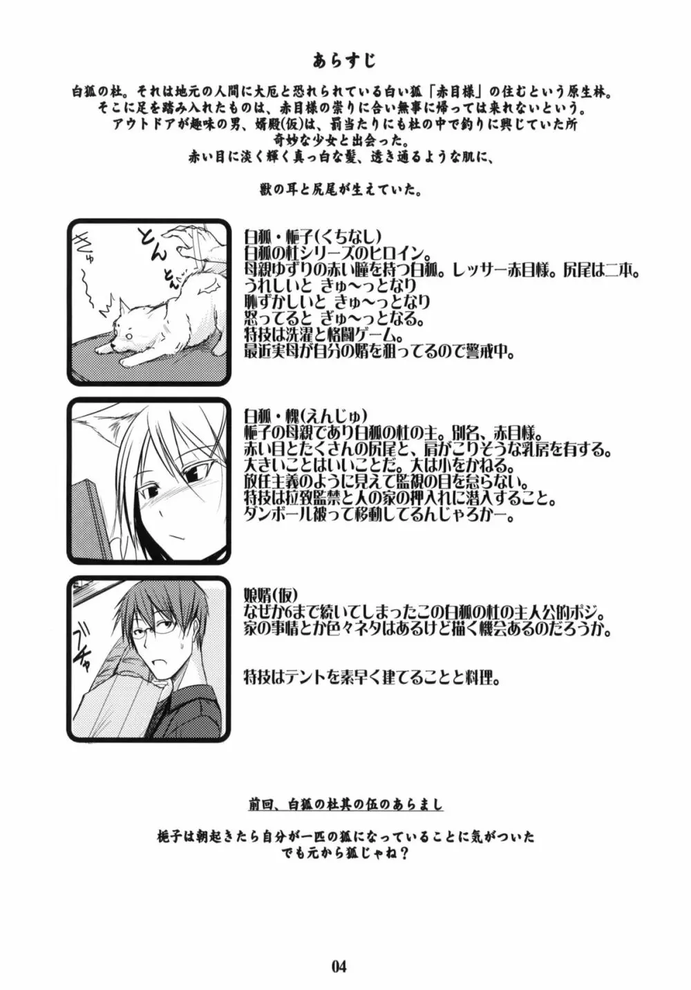 白狐の杜 其の陸 - page3