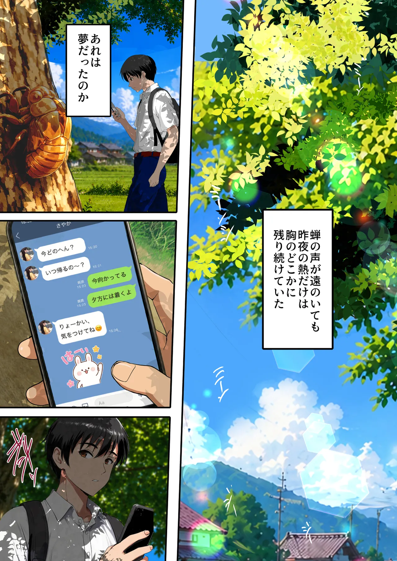 空蝉の唄〜幼馴染の人妻女将と、年に一度の逢瀬〜 - page139