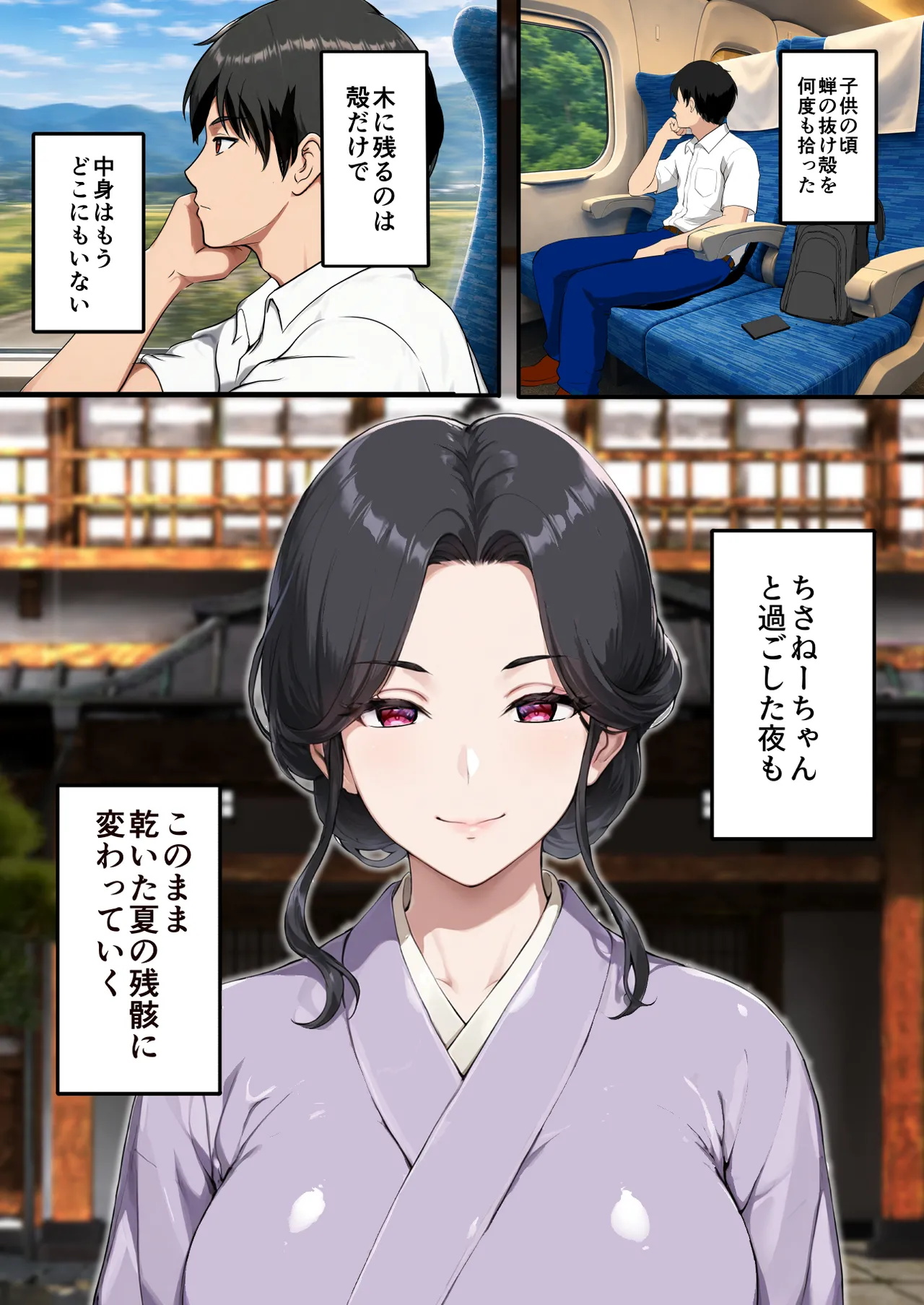 空蝉の唄〜幼馴染の人妻女将と、年に一度の逢瀬〜 - page141