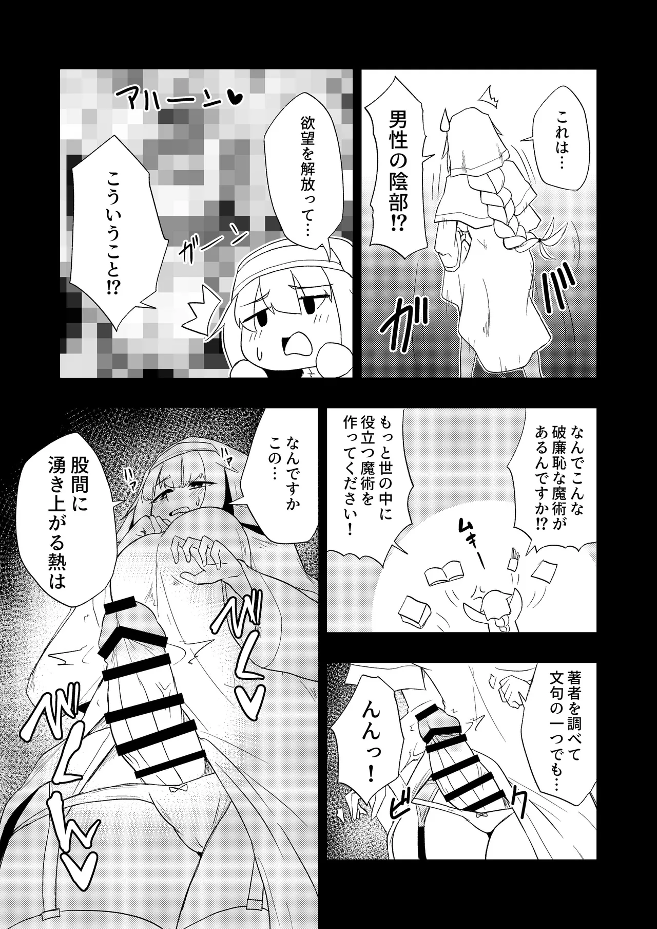 聖女と司書とふたなりになる本 - page11