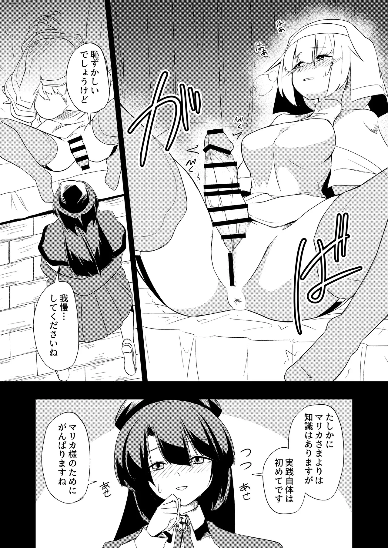 聖女と司書とふたなりになる本 - page14