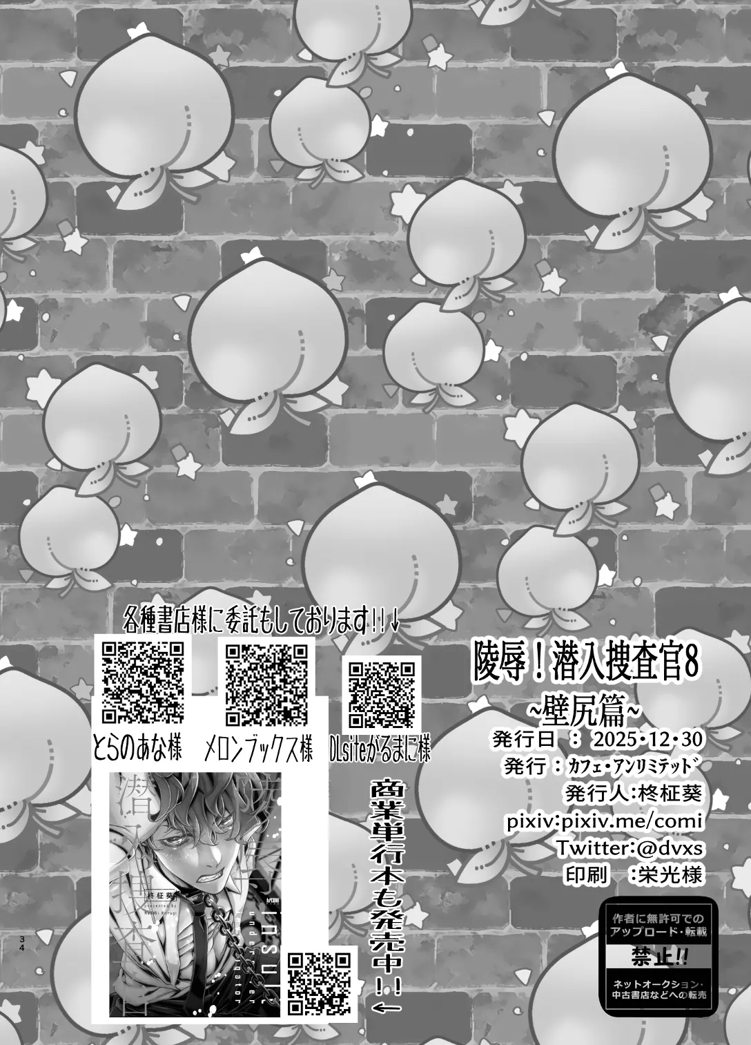 陵○！潜入捜査官～壁尻篇～ - page34