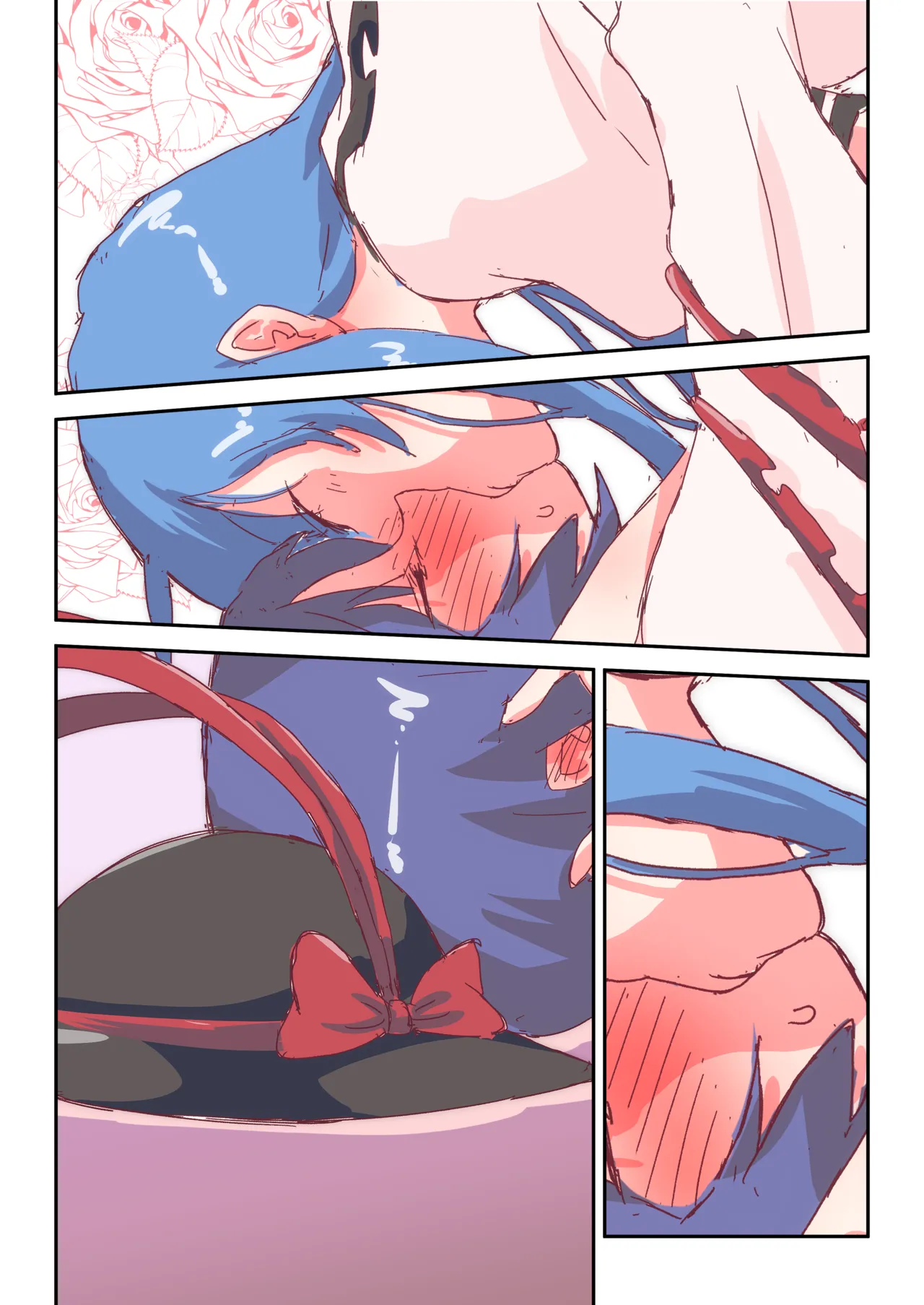5ページ漫画 [R-15] #天子 #衣玖 #漫画 - page13