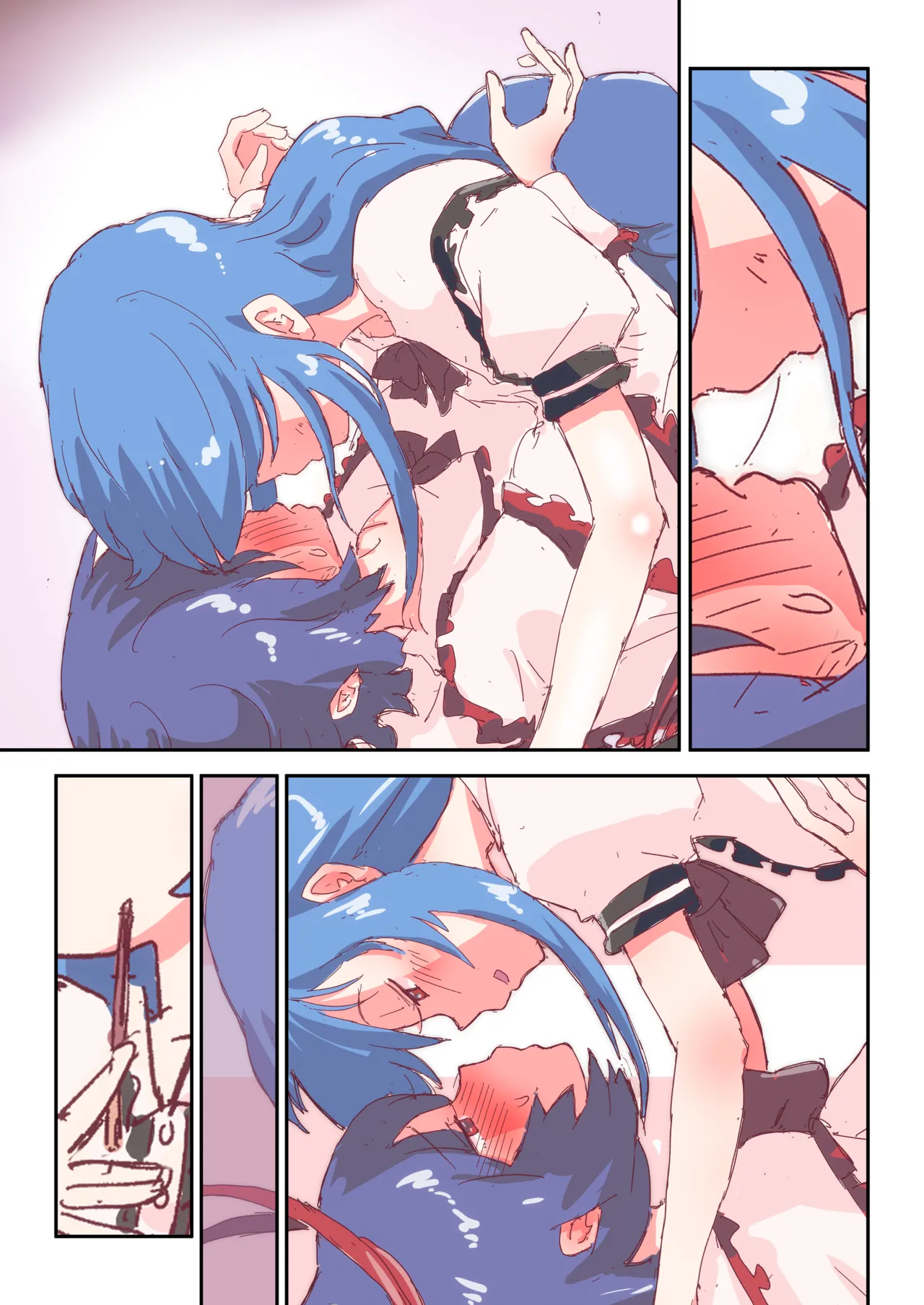 5ページ漫画 [R-15] #天子 #衣玖 #漫画 - page14