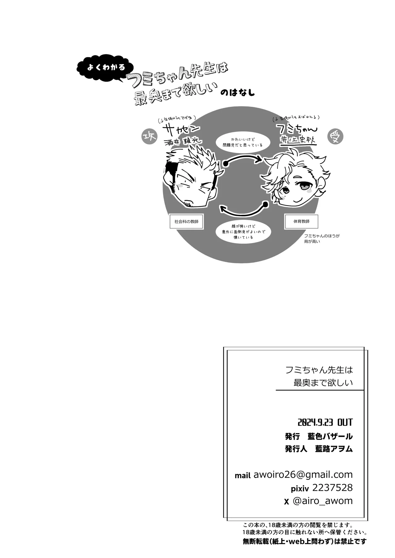 フミちゃん先生は最奥まで欲しい - page41