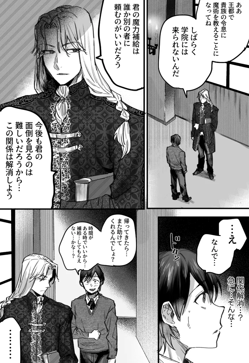 落ちこぼれはヤンデレ魔導師の激重執着愛に縛られる - page35