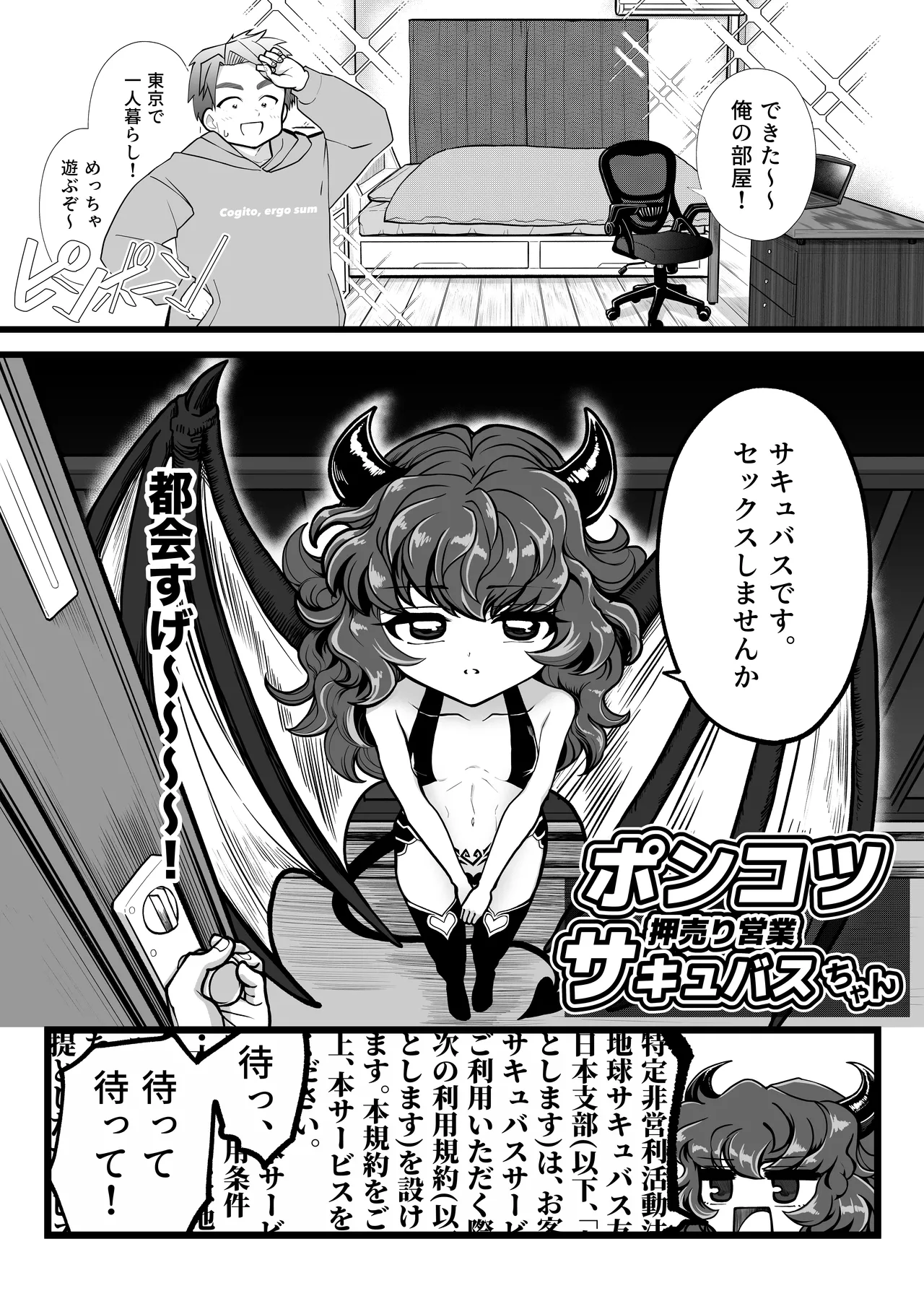 ポンコツ押売り営業サキュバスちゃん - page2