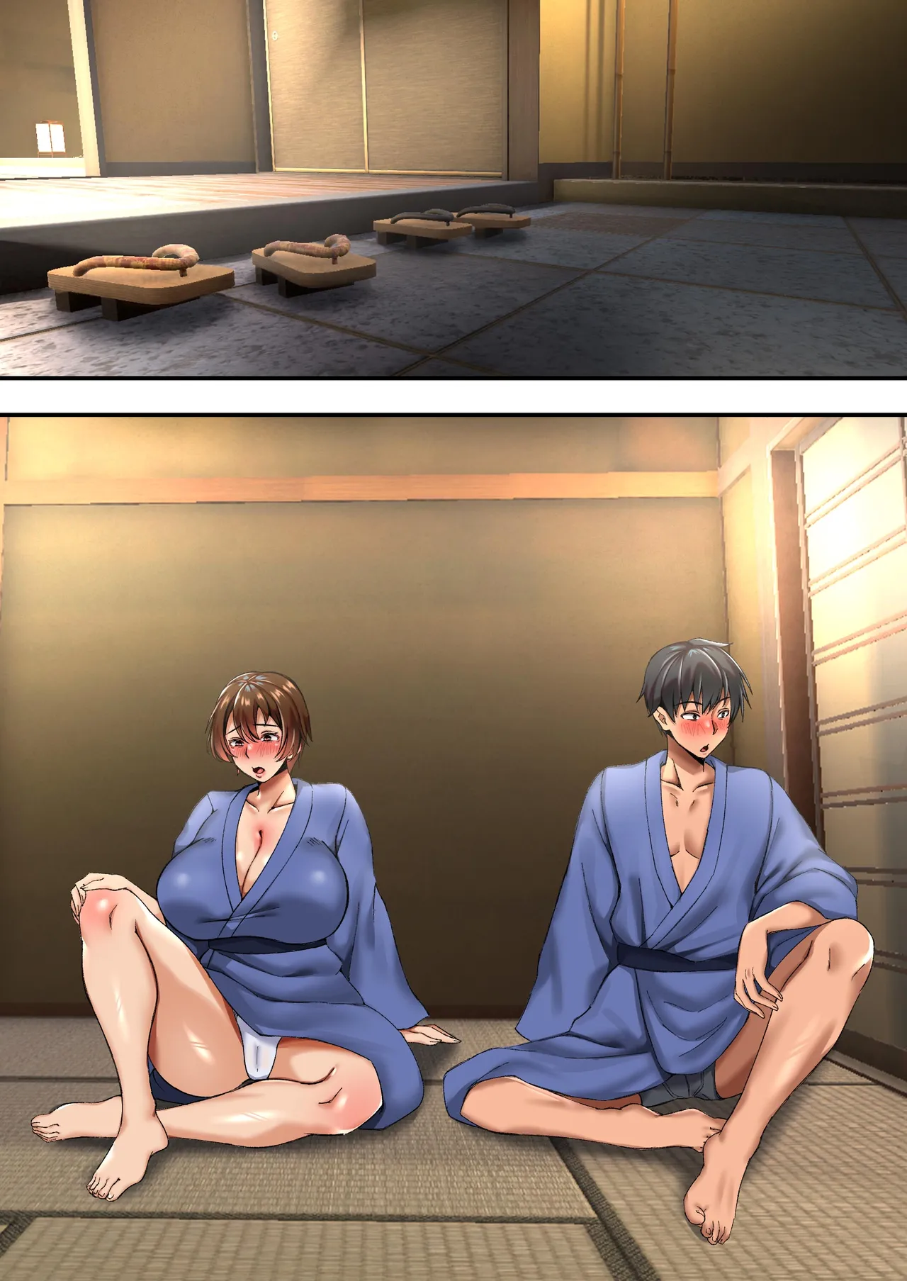 爆乳ネッ友を男だと勘違いした俺 混浴で発情しハメ倒した一泊二日 - page77