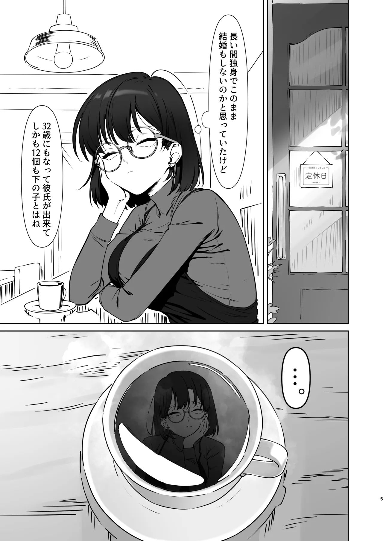 16年間通い続けた喫茶店のマスターに筆下ろししてもらった2 - page6